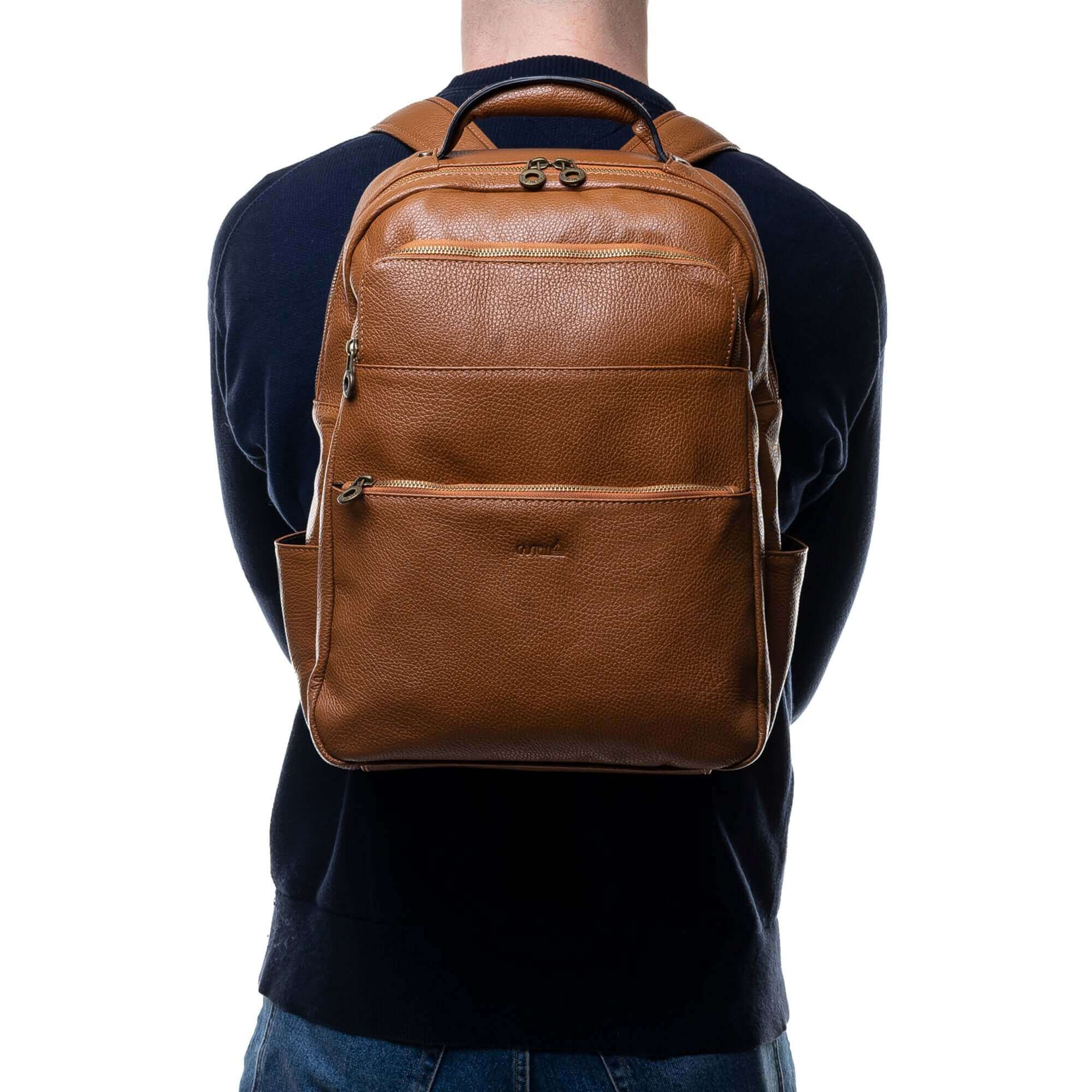 Zaino Plus in pelle martellata - Image 13